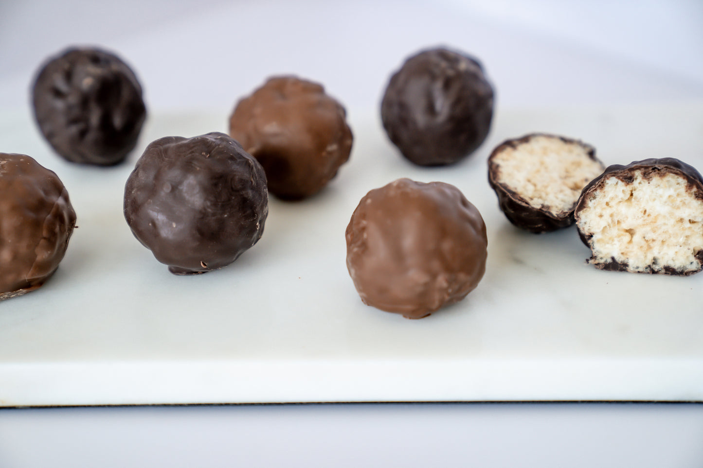 Rice Crispy Chocolate Covered
